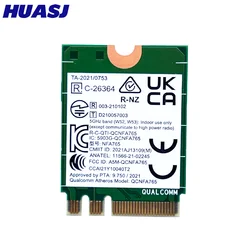 HUASJ QCNFA765 Tarjeta WiFi 6E para portátiles X13 Gen 2 T14 G2
