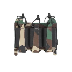Portacargadores triple 5.56 PEW TACTICAL con solapa MOLLE