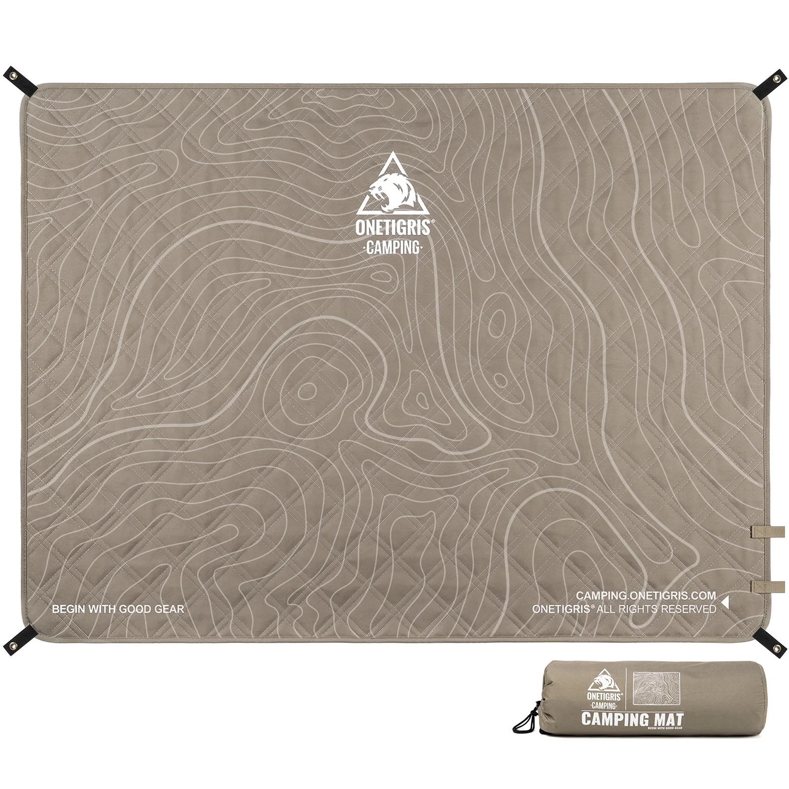 OneTigris Esterilla Camping Ultraligera Plegable Resistente a Humedad - imagen 4