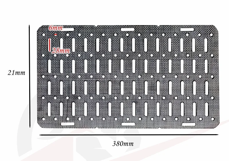 Deportes al aire libre Tegris material compuesto mochila con corte láser chaleco varios accesorios - imagen 2
