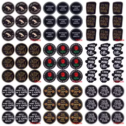 Parche con letras para planchar, parches bordados de dibujos animados para ropa, insignias de bucle de gancho Fusible, 10 unidades por lote