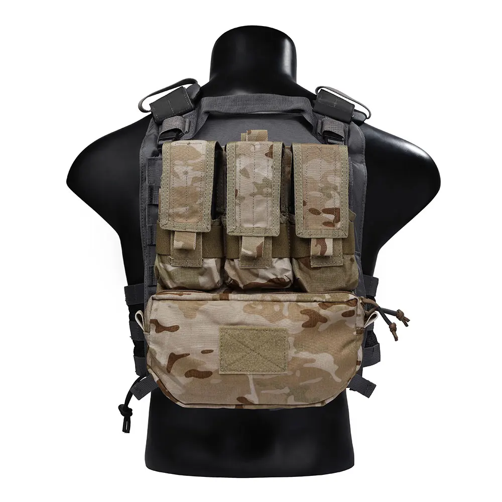 Emersongear-Juego de bolsas MOLLE con Panel trasero de asalto táctico, mochila para portador de platos, caza, senderismo, nailon, 11,11 ventas - imagen 3