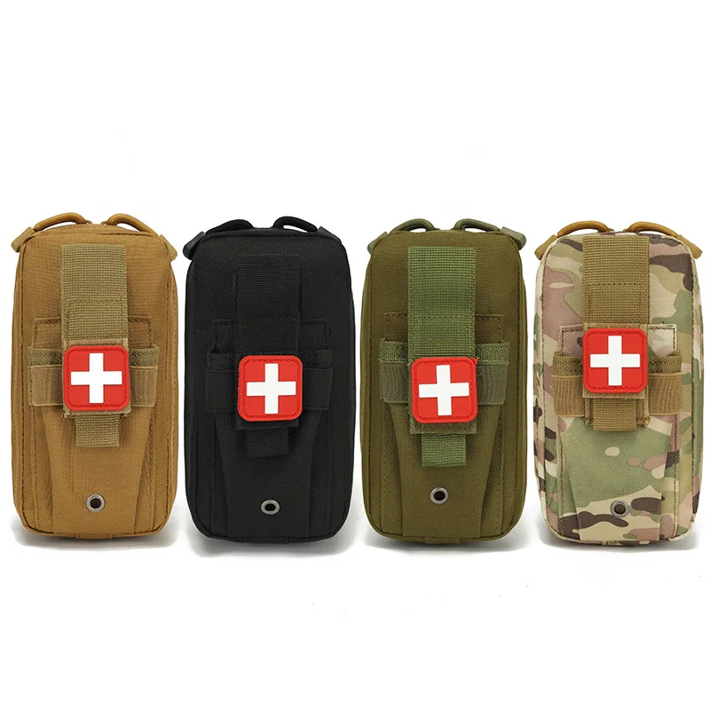 Bolsa táctica MOLLE médica EDC para exteriores, Kit de primeros auxilios EMT, IFAK, caza de Trauma, bolsa de supervivencia de emergencia, paquete de herramientas - imagen 3