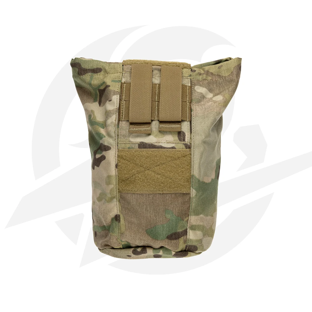 Bolsa de basura táctica para exteriores, bolsa de reciclaje táctica plegable, bolsa Molle de almacenamiento, nailon 500D importado - imagen 5