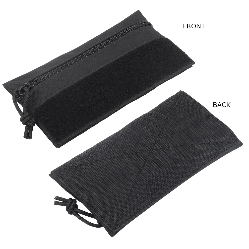 Bolsas tácticas para dulces, bolsas colgantes para chaleco MK3 MK4, paquete de accesorios de extensión para el pecho, bolsa para aperitivos con cremallera de utilidad, 3 unids/set - imagen 2