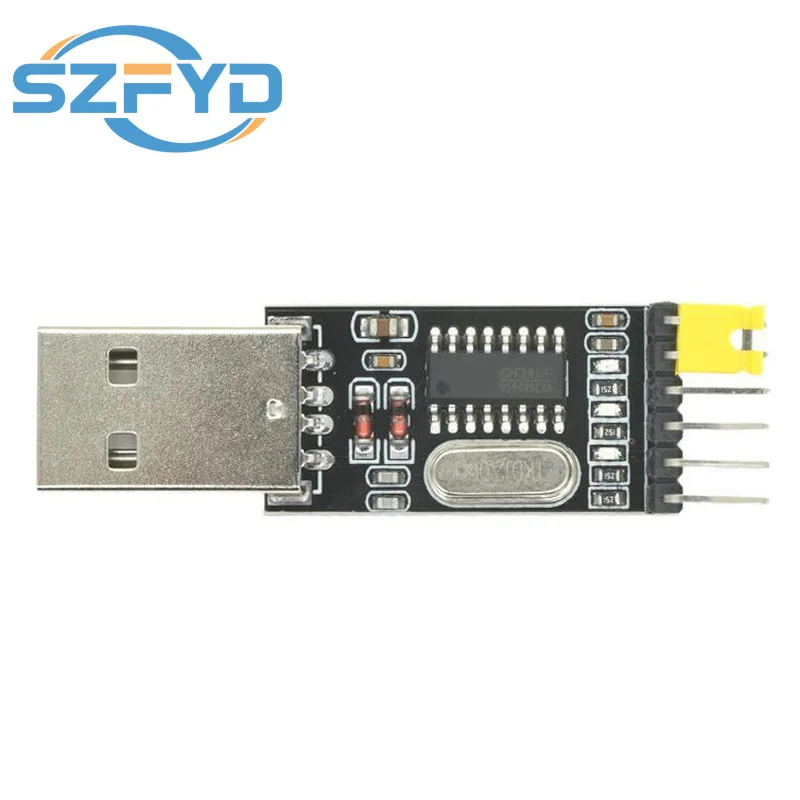 Convertidor USB a TTL, módulo UART CH340G CH340, interruptor de 3,3 V 5V para Stm Esp32 Respberry Pi Arduino - imagen 5
