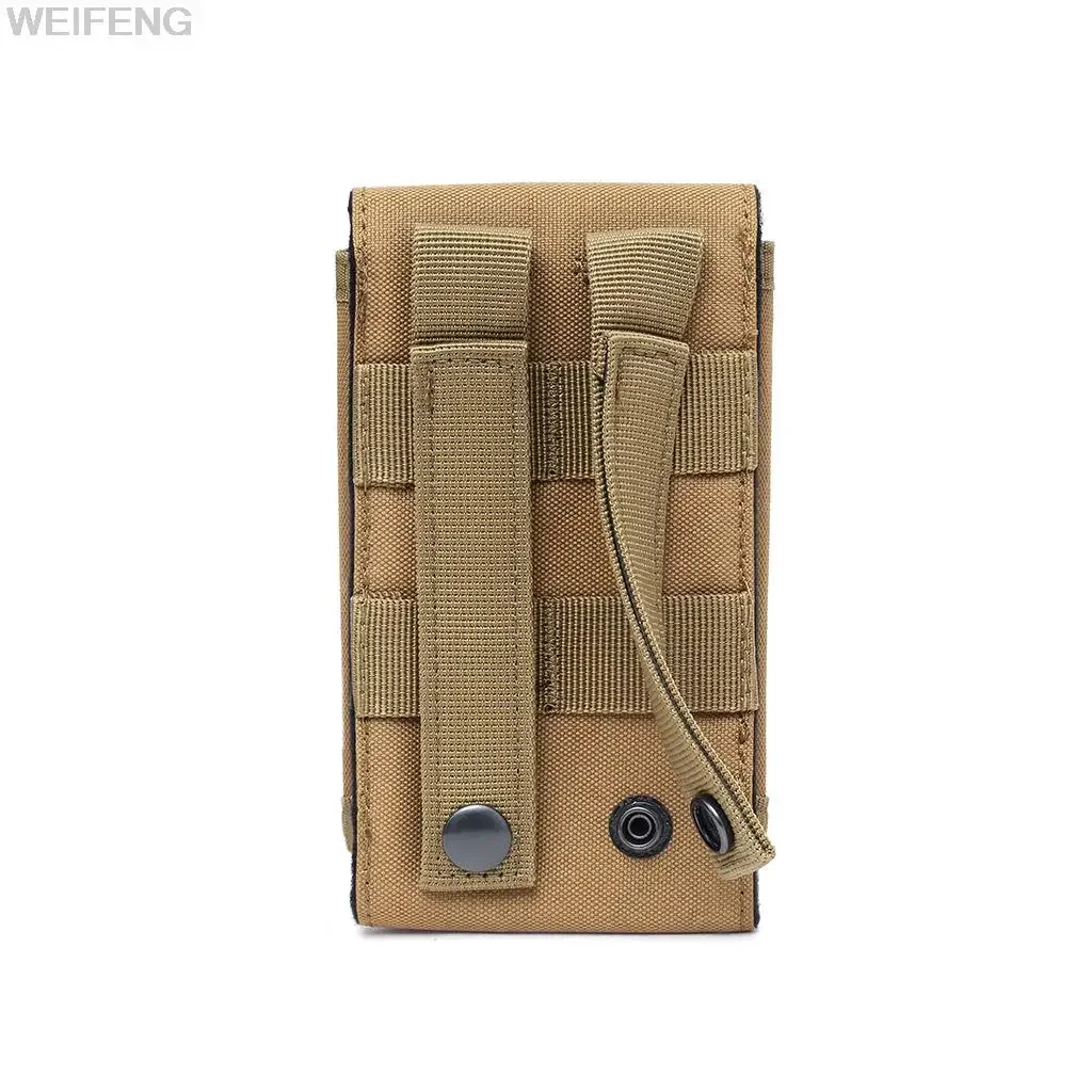 Cinturón táctico para teléfono móvil, bolsa para cigarrillos, riñonera, accesorios de caza, bolsa Molle para teléfono móvil al aire libre - imagen 4