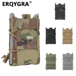 ERQYGRA Riñonera táctica MOLLE porta cargadores 5,56 caza paintball