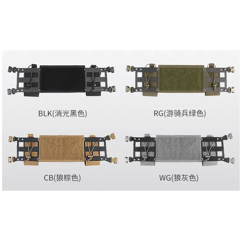 Táctico The Thing 2 Micro Fight Chest Rig Modular expansión rápida revista bolsa gancho MOLLE MK3 MK4 chaleco de caza Accesorios