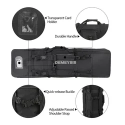 Funda táctica para rifle Airsoft y Paintball – Bolsa de transporte resistente