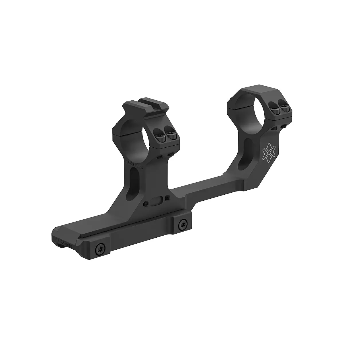 VictOptics Montura Monobloque Cantilever Alta 25,4 mm (1") con Riel Picatinny Superior para Red Dot, AR-15 / M4 — Altura, incluye 4 tornillos - imagen 2