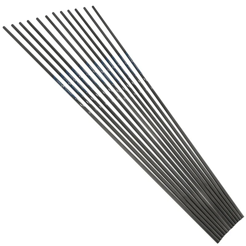 Flechas de carbono para tiro con arco, eje de fibra pura - imagen 3