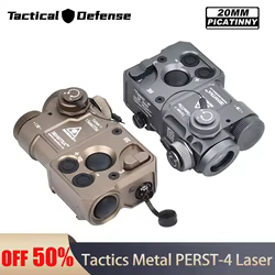 WADSN-indicador estroboscópico de luz IR, dispositivo táctico totalmente de Metal, perst-4, rojo, verde, azul, ajuste de brillo láser