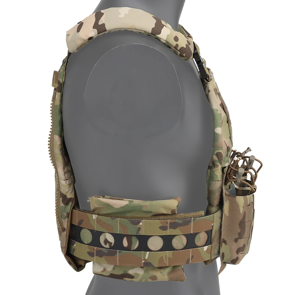 Chaleco táctico militar para hombre, chaleco Modular de nailon de liberación rápida, corte láser, 1000D, V5, PC, Multicam, ligero - imagen 3