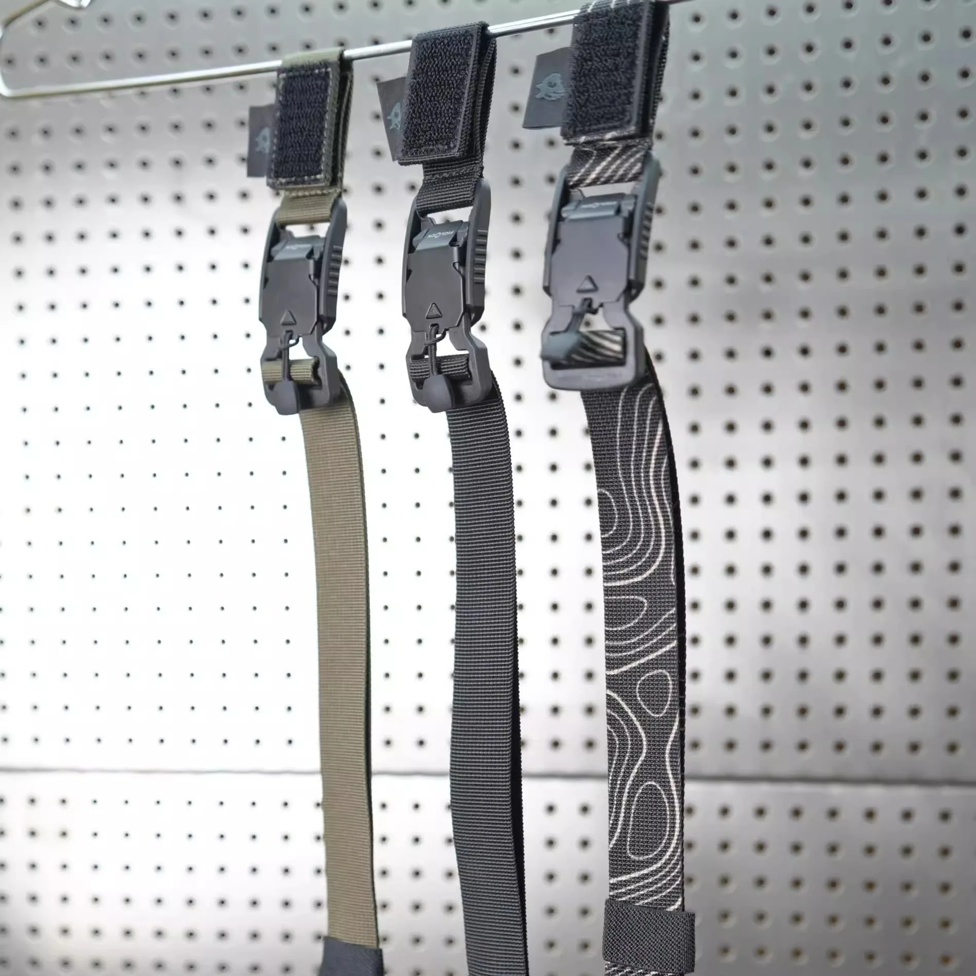 Cinturón auxiliar de mochila táctica de tres puntos para exteriores, cinturón auxiliar con hebilla magnética - imagen 2