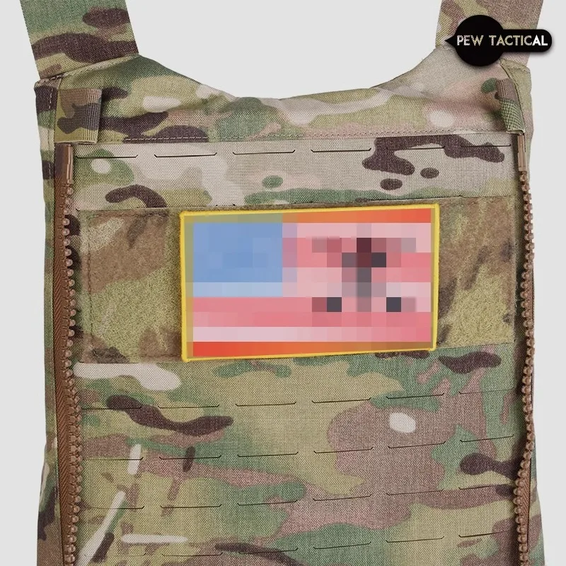 El chaleco táctico de caza de Pew V5 utiliza el panel de placa adaptadora de accesorios traseros - imagen 4