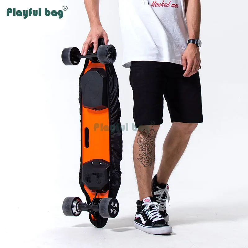 Funda para monopatín profesional, cubierta para monopatín eléctrico de cuatro ruedas, bolsa de transporte para exteriores AMB189 - imagen 4