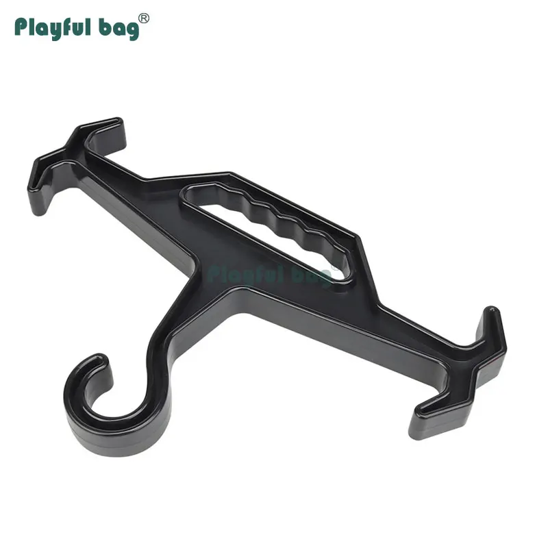 Chaleco táctico grueso, colgador resistente, colgador de chaleco Airsoft, portador de mango fuerte de plástico, equipo deportivo NA19 - imagen 4