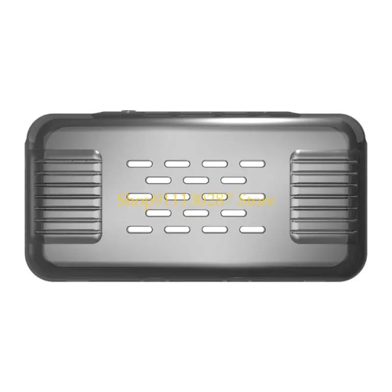 Cubierta J1HC fácil limpiar, adecuada para dispositivo juegos portátil RG35XX H, diseño antideslizante que garantiza y - imagen 3