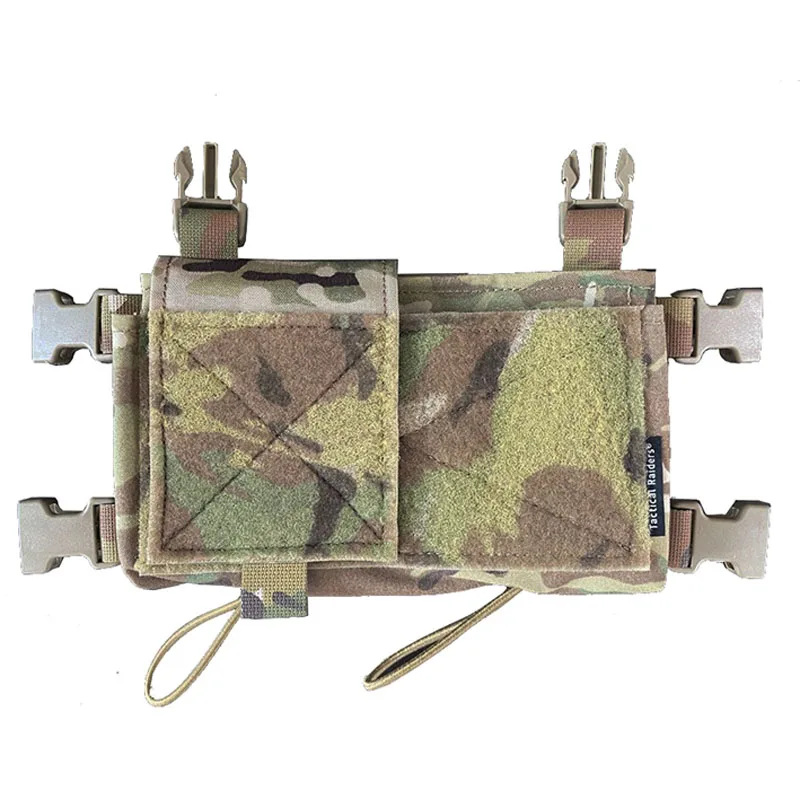 Deporte al aire libre táctico SS Micro chasis de lucha MK3/MK4 aparejo de pecho bolsa colgante de pecho principal - imagen 3