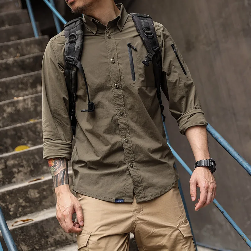 EMERSON Blue Label Jersey Táctico Nylon Stretch Triple Tech - imagen 4