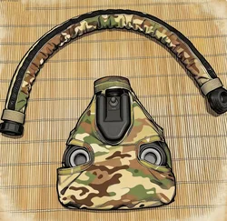 Funda protectora táctica para tubo extensión de respiración