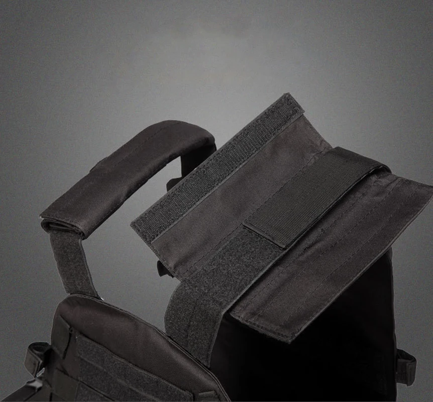 Chaleco Protector Deportivo para Caza al Aire Libre 6094, Chaleco Táctico Molle, Entrenamiento de Combate del Ejército, Color Pistola de Aire, Chaleco Antibalas - imagen 4