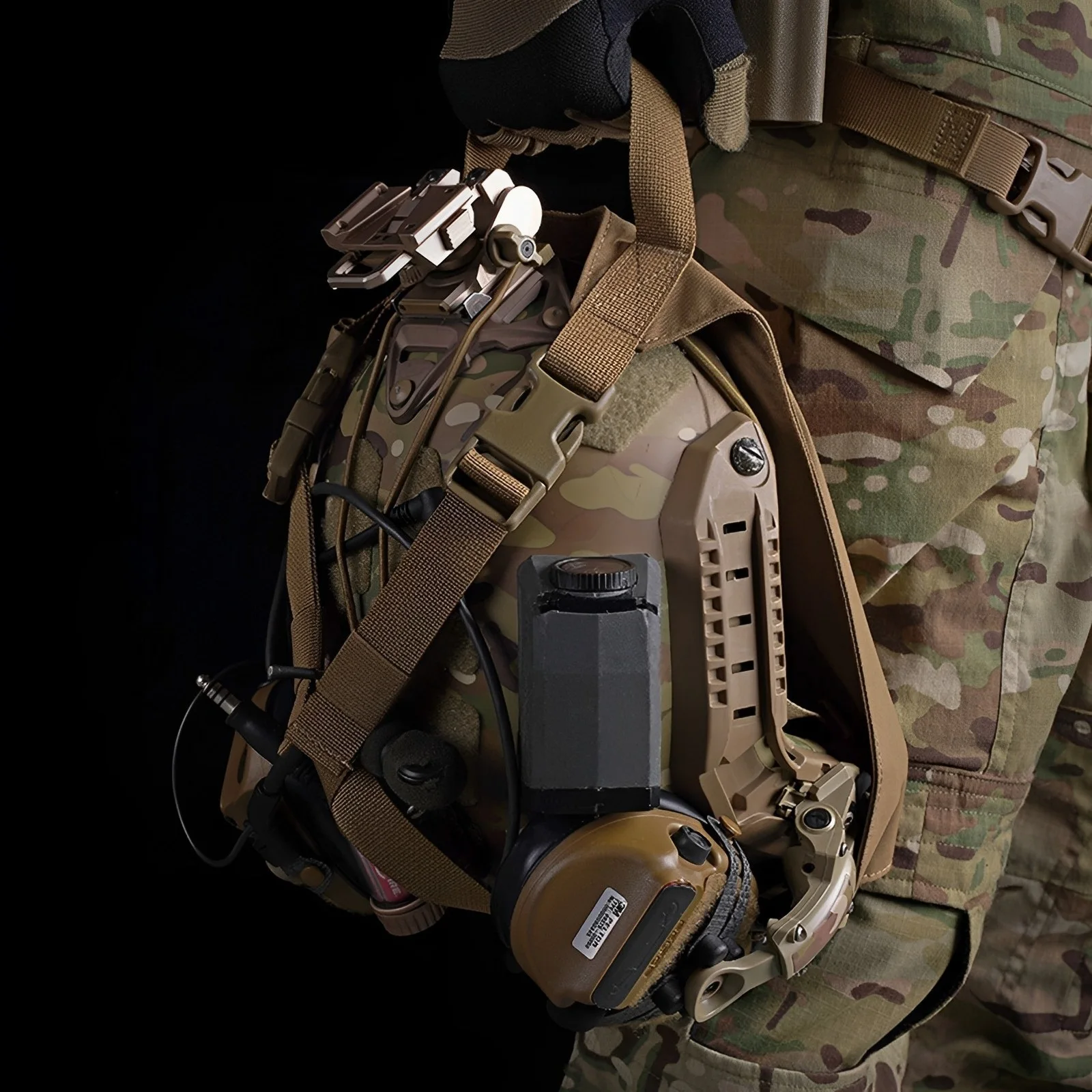 Bolsa de almacenamiento para casco táctico, bolsa para casco de despliegue rápido, bolsa para casco de Paintball Airsoft, bolsa de transporte Molle multiusos - imagen 2