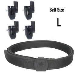 4 Uds. Funda táctica IPSC CR de extracción rápida para revista GL 17 M9 P226 9mm pistola Universal para zurdos con cinturón