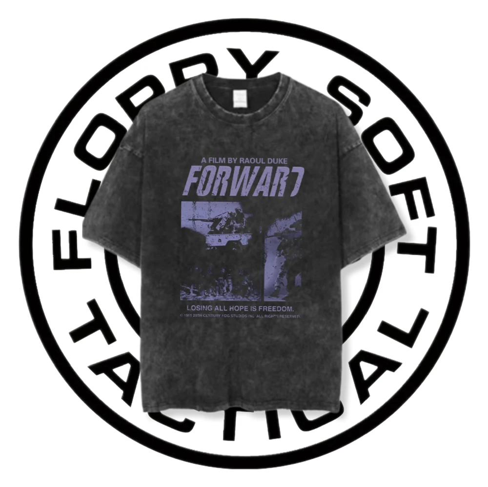 Grupo de observaciones hacia adelante NUEVO estilo Camisa táctica de manga corta con lavado de agua pesada - imagen 2