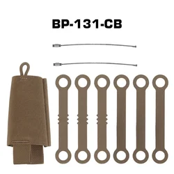 Soporte MOLLE Chemlight con bolsas tácticas de almacenamiento
