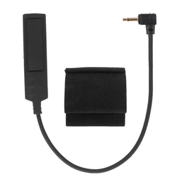 Interruptor táctico de línea de riel láser de luz PEQ, 2,5mm, linterna, arma, compacto, presión remota