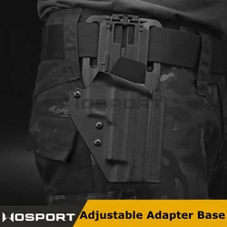 Adaptador para funda de pistola, pasante para cinturón, paleta ajustable para KYDEX G 17 19, P226, accesorio táctico Colt 1911 G