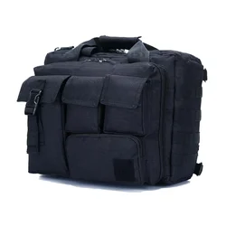Bolsa táctica de nylon para portátil y mensajero escalada urbano