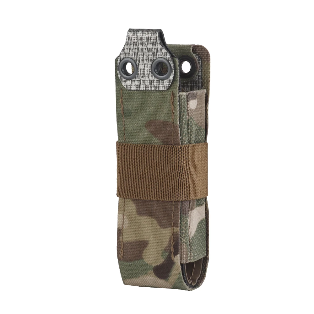 Bolsa táctica elástica suave de 9MM con Clips MOLLE, soporte magnético individual de ajuste de altura para accesorios Airsoft de caza - imagen 2