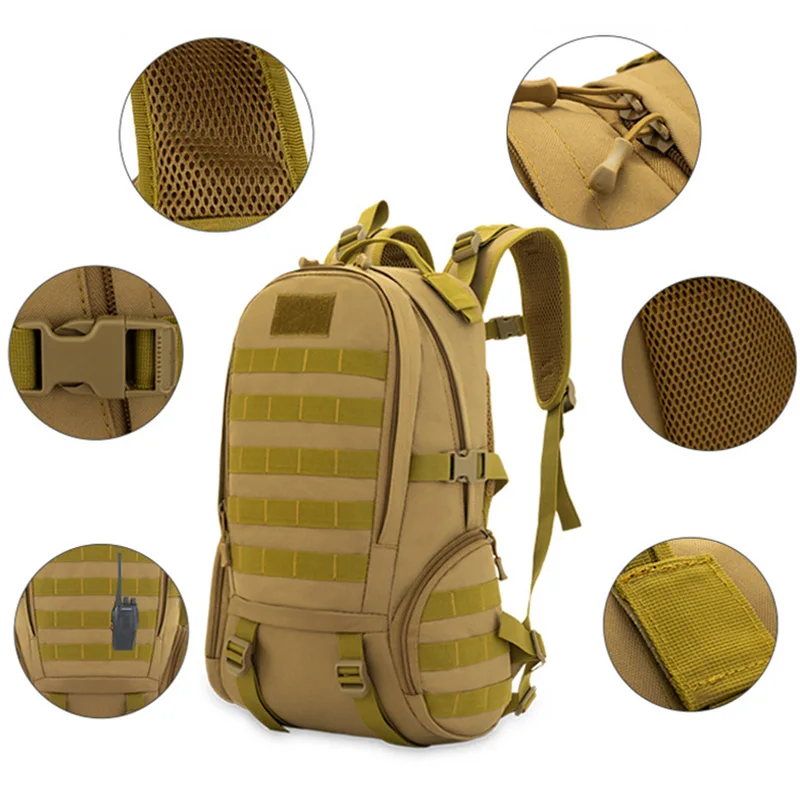 Mochila impermeable - Detalle materiales