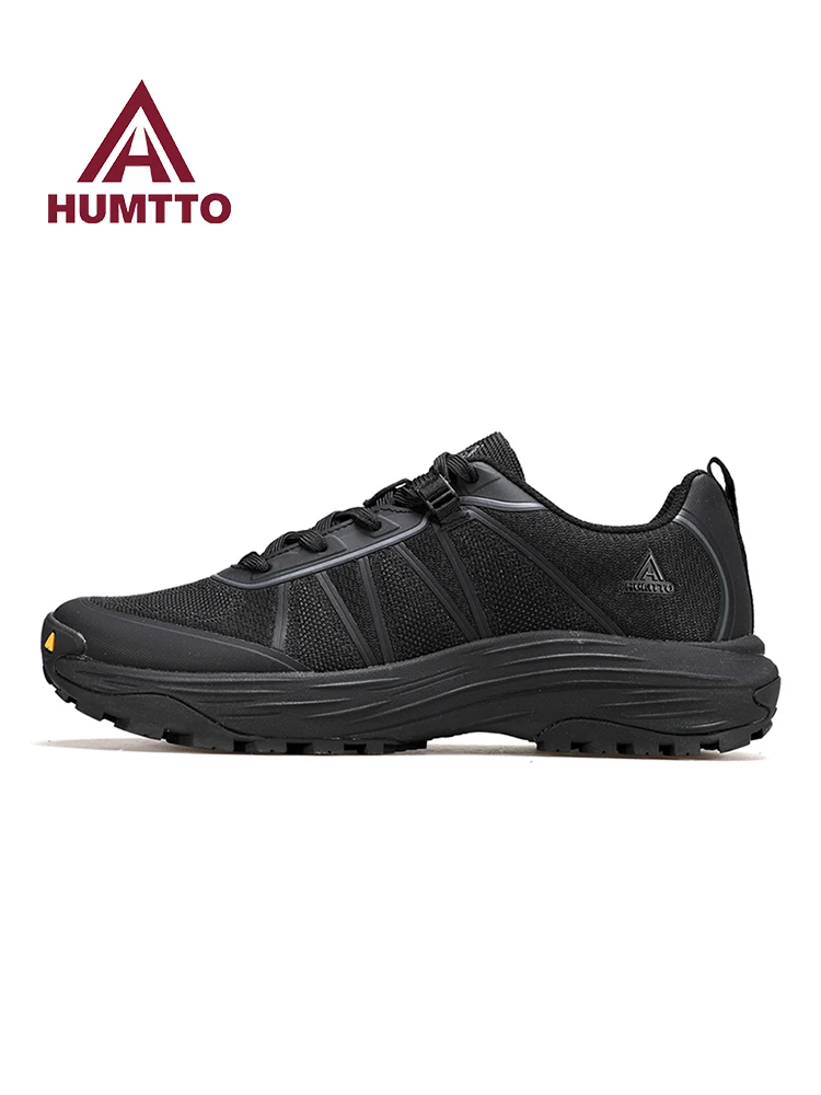 Zapatos de senderismo HUMTTO, zapatos de trekking antideslizantes para exteriores para hombre, zapatillas deportivas todoterreno de malla transpirable para correr para hombre - imagen 3