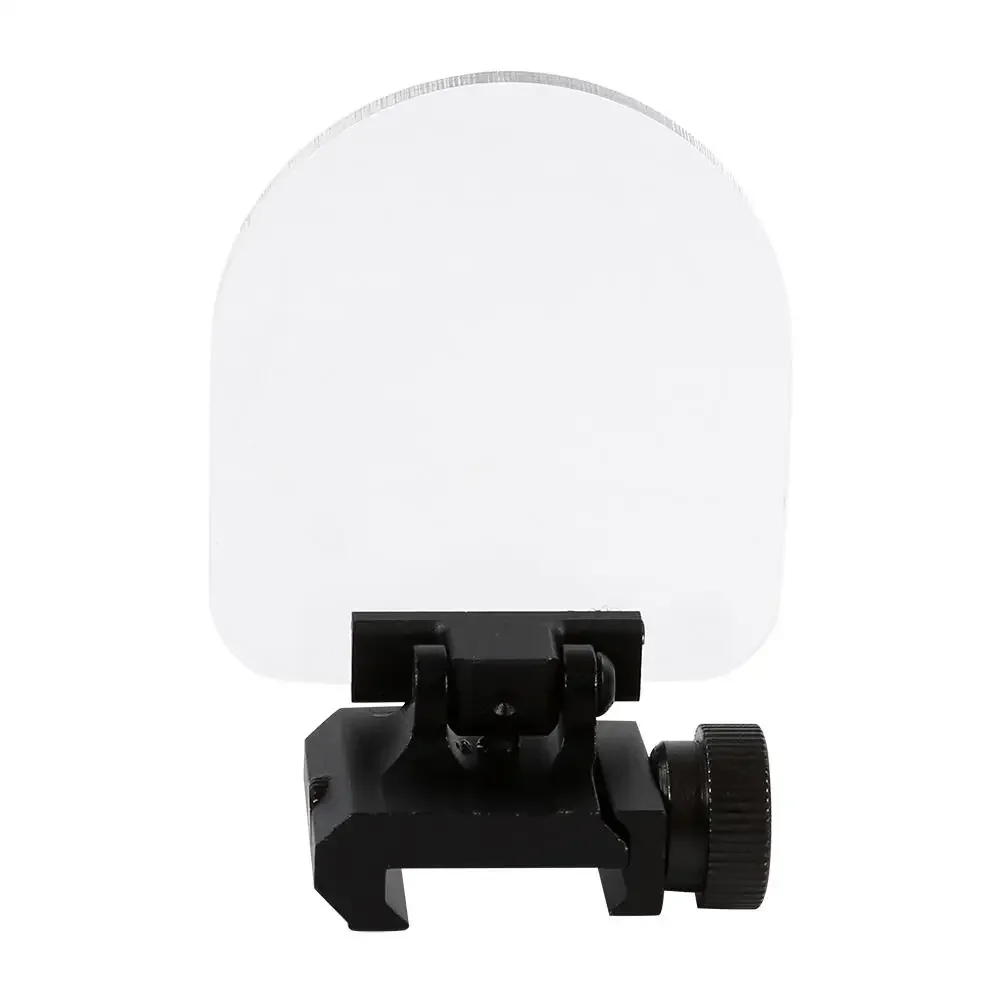 Protector de lente para mira telescópica táctica Airsoft, cubierta de lente con puntos rojos y verdes, Protector plegable, accesorios de caza - imagen 3