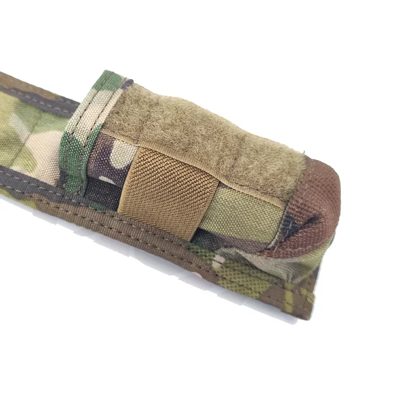 Bolsa para revistas Airsoft de 9mm, bolsa táctica individual Molle Mag para caza al aire libre, herramienta pequeña, soporte para bolsa de cintura, equipo - imagen 4