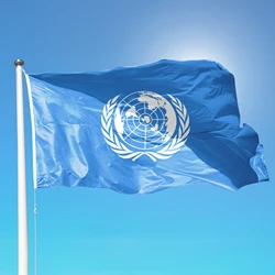 90X150cm Unión Europea Bandera de la UE Banderas de las Naciones Unidas Estampado de poliéster Decoración Banner Tapiz