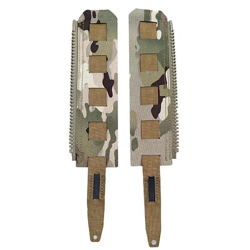 1 par de chaleco táctico FCSK3.0 para exteriores MOLLE Panel trasero adaptador de cremallera conexión Kit de accesorios de cremallera - imagen 4