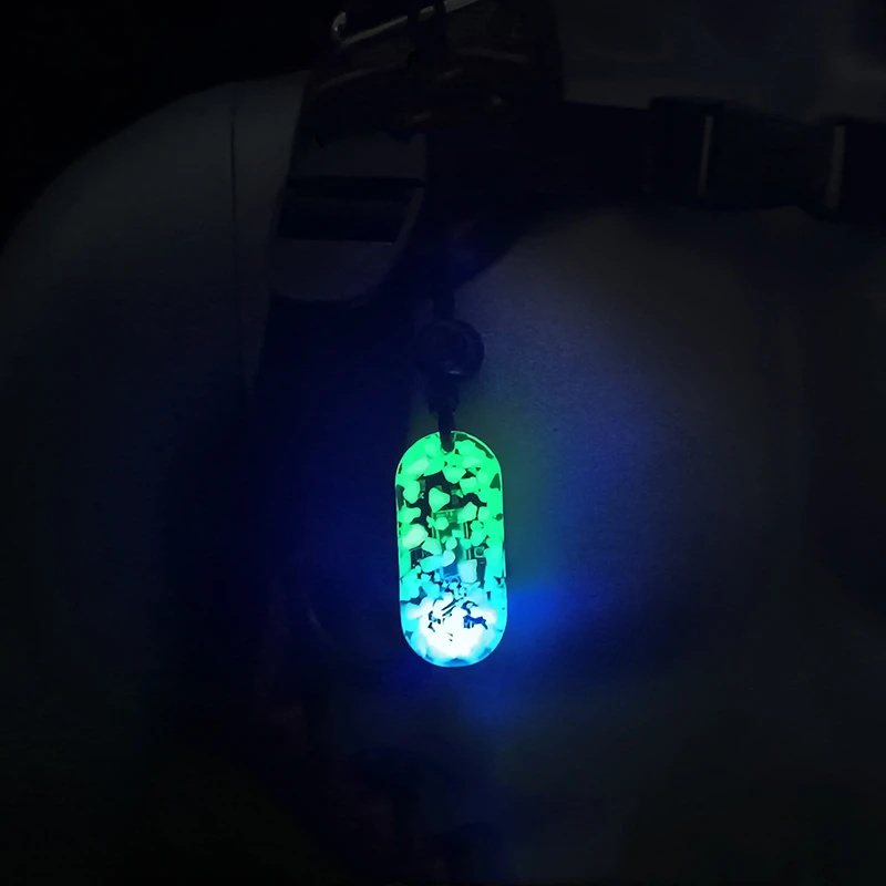 Lámpara de señal luminosa de energía Solar para buceo nocturno, carga de luz Solar de alto brillo, rescate al aire libre con cordón, decoración DIY - imagen 3