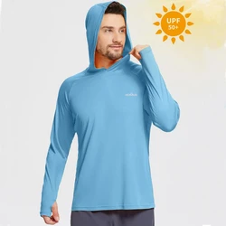 Camiseta protección solar UPF50+ manga larga secado rápido hombre