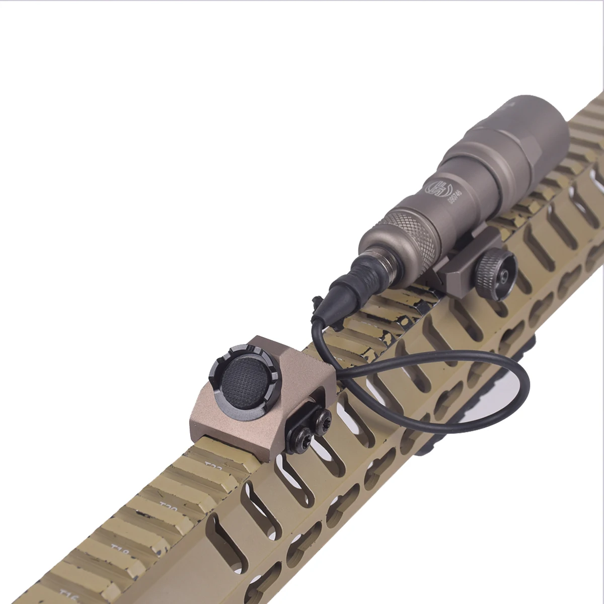 Linterna SureFire M300 M600 con interruptor de presión remoto UNIDAD AXON compatible con luz de armas tácticas Airsoft de caza con riel de 20mm - imagen 2