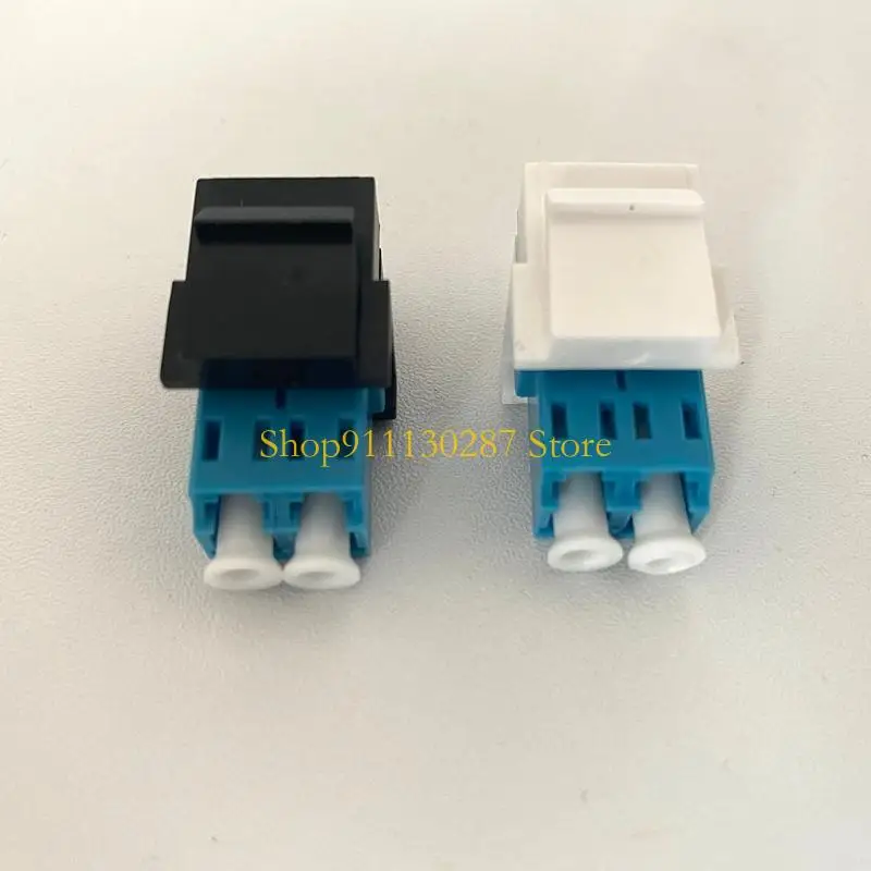 J1HC, paquete 10 conectores Keystone fibra, conector dúplex, adaptador conectores ópticos - imagen 5