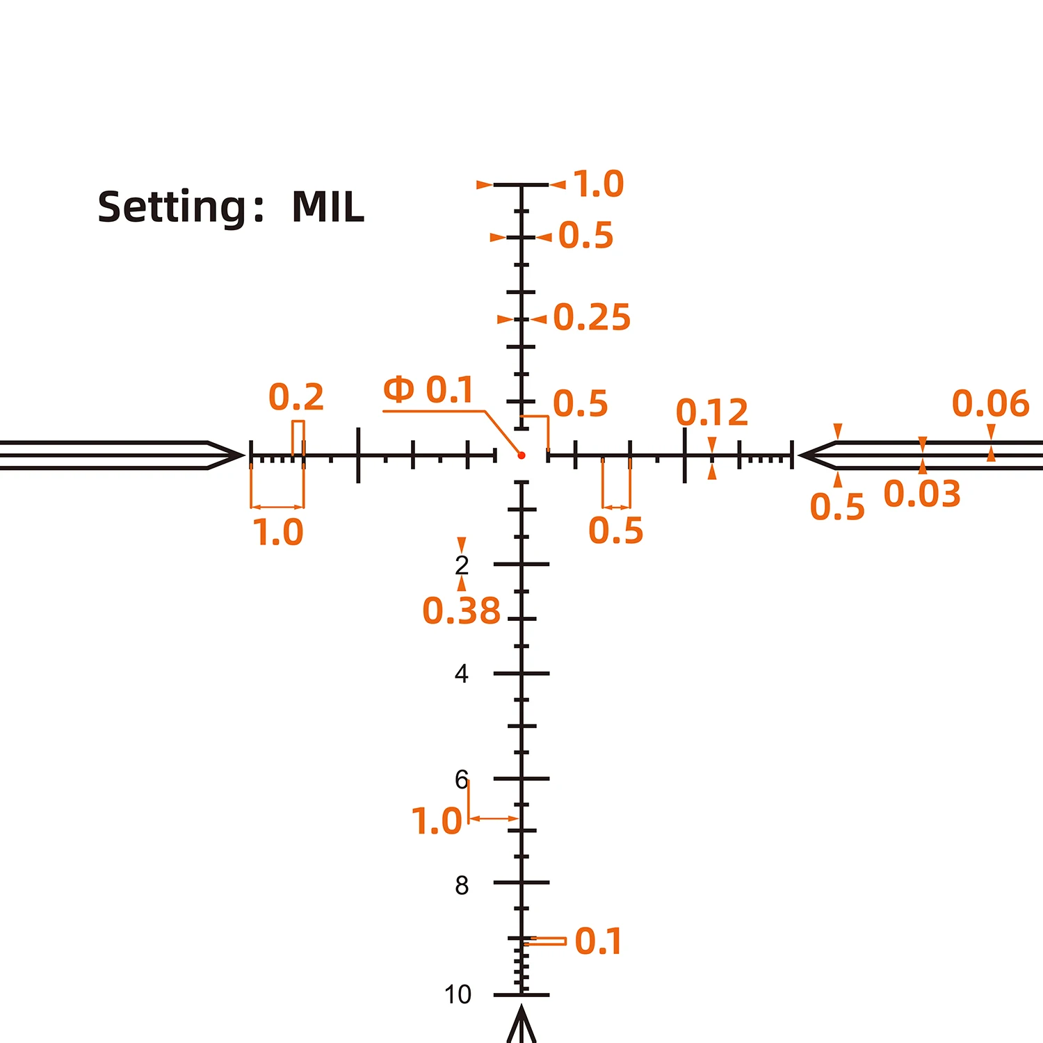Vector Optics Tauron 3-18x50 FFP GenII Visor | Clic 1/10 MIL | Zero Stop & Bloqueo de Torreta | 29 MIL de Elevación - imagen 5
