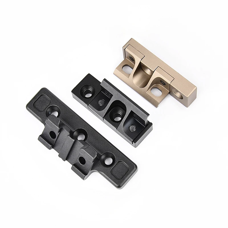 WADSN-sistema de riel táctico M300 M600 MLOK KEYMOD, Base de montaje para linterna M340 M640, luz de explorador, Metal CNC, equipo de caza Airsoft - imagen 2