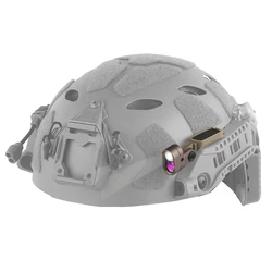 Casco táctico rápido, luz Modular de riel de arco, 2 modos, linterna LED IR/blanca, para exteriores, caza, Camping, ciclismo, lámpara de señal de supervivencia