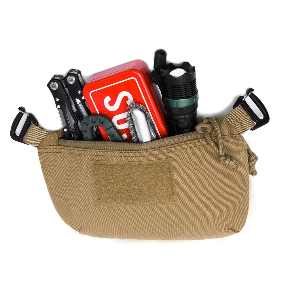 Bolsa EDC Molle para exteriores, bolso de hombro, soporte para teléfono, deportes al aire libre, Camping, accesorios de caza, bandolera - imagen 4