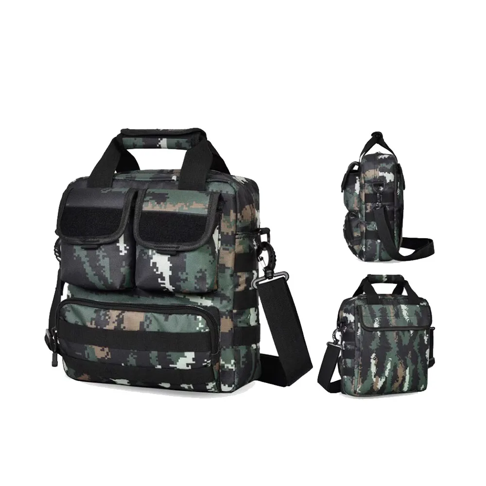 Mochila de un hombro multifuncional para exteriores, bolsa táctica para ordenador portátil, impermeable, bolsa de almacenamiento de gran capacidad - imagen 4